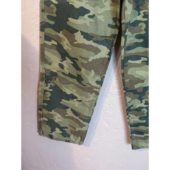 Free People Remy Camo Cropped Pants Size 26 - Picture 9 of 10